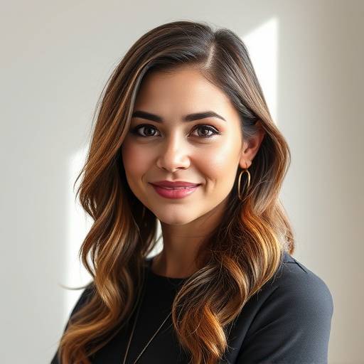 Retrato de Elena Ramirez, Directora Creativa.